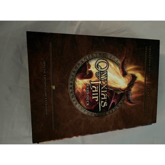 World Of Warcraft TCG Onyxias Lair Raid Deck Special Edition Game Extension - Picture 1 of 7